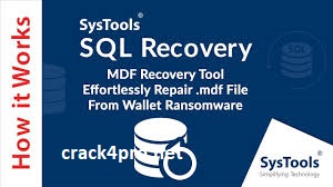 SysTools SQL Recovery 15.1 Crack
