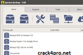 Iperius Backup 7.7.2 Crack