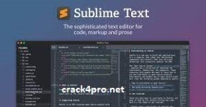 Sublime Text 4 build 4147 Crack