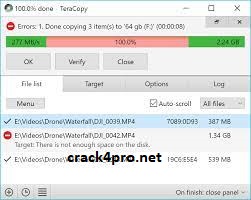 TeraCopy Pro 3.6 Crack