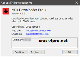 Tomabo MP4 Downloader 3.29.5 with Crack